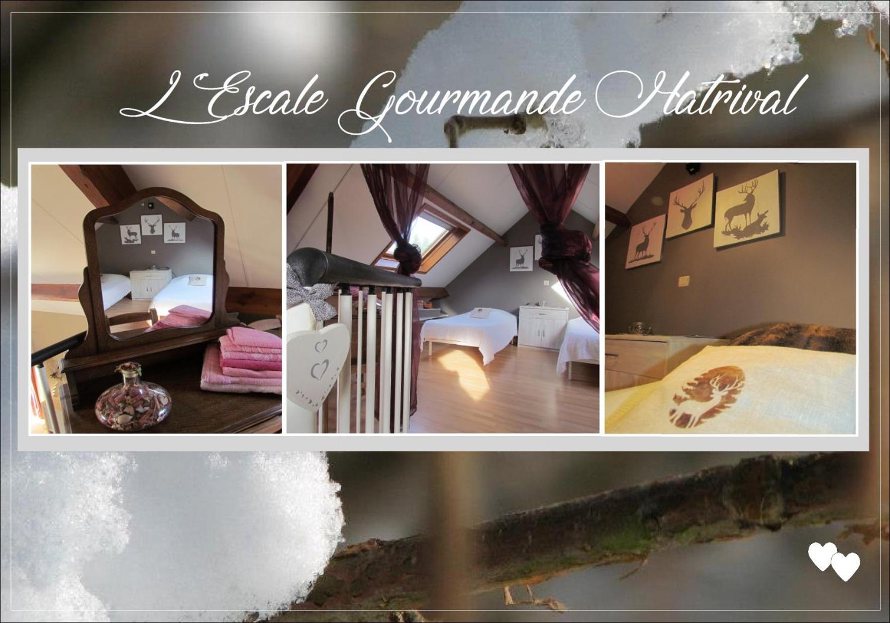 L'Escale Gourmande Villa Hatrival Exterior photo